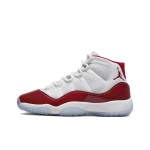 Air Jordan 11 Retro GS Cherry Vaikams Sportbačiai Balti Juodi Varsity-Raudoni 378038-116 36