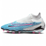 Nike Phantom GX Elite Gripknit DF FG Blast Pack Unisex Sportbačiai Mėlyni Baltic-Blue Balti DC9969-446 46