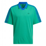 Adidas Originals 2024 m. pavasario/vasaros serija &bdquo;Rolling Links&ldquo; su logotipu, džemperis su gobtuvu, sportinis polo mar&scaron;kinėlis vyrams, polo mar&scaron;kinėliai, dūminės žalios spalvos IZ3006 2XL