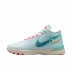Nike Zoom LeBron NXXT Genisus EP Balti Aegean Storm Vyri&scaron;ki sportbačiai Aurora-Green Siren-Red HF0711-101 40.5
