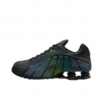 Nike Shox R4 SE Juoda Jūros Dumblių Spalvos Vyri&scaron;ki Sportbačiai Daugiaspalviai &Scaron;viesiai Citrinos Posūkis IM6596-001 40