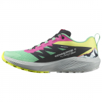 Salomon Sense Ride 5 Vandeniui atsparūs takų bėgimo bateliai Unisex Sportbačiai Žali Rožiniai L47234300 43⅓