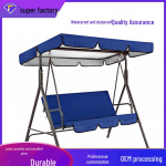 Neper&scaron;lampamas sūpynių krėslo užvalkalas lauko terasai &ndash; Apsauga nuo dulkių ir saulės 420D Thick 190x132x15cm & 150x50x10cm žalia
