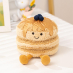 JC Bra&scaron;kių Citrinų Bok&scaron;to Pliu&scaron;inis Žaislas Nauja Gurmani&scaron;ka Pliu&scaron;inė Lėlė Ornamentas Tian Pin Serija Raminanti Lėlė Mergaitėms 9cm（65g） beige