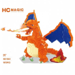 Pokemon Micro statybiniai kaladėlės Pikachu Psyduck Gyarados Charizard Squirtle Modelis Deimantinės kaladėlės Figūrėlės Modelio Žaislai Gimtadienio Dovana No Box
