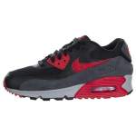 Nike Air Max 90 Retro Audiniai Žemi Oro Pagalvė Maratono Bėgimo Bateliai Moteri&scaron;ki Kedai Juodi Raudoni 616730-020 37.5