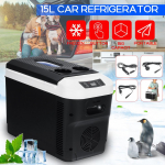 -18-65&deg;C Ne&scaron;iojamas maisto ir gėrimų &scaron;aldiklis-&scaron;aldytuvas automobiliui, namams, laukui 220V 60-70W 35L Automobilinis, namų, automobilinis &scaron;aldytuvas Mini &scaron;aldytuvai 15l