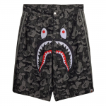 Adidas x BAPE Shark Džinsinės &Scaron;ortai Juodi Unisex Apatiniai KF4917 S