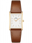MOTERI&Scaron;KAS LAIKRODIS DANIEL WELLINGTON Bound Durham Gold DW00100696 + DĖŽUTĖ