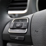 Stabilus-Automobilio Daugiafunkcinio Vairo Mygtuko Dangtelis Garsumo Reguliavimo Mygtuko Apdailos Dangtelis Skirtas VW Passat B7 2011-2015 Black L