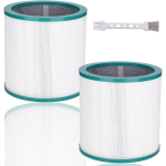Pakeičiami TP02 oro valytuvo filtrai, suderinami su visais Dyson Pure Cool Link modeliais TP01, TP02, TP03, BP01, AM11 bok&scaron;to valytuvo dalis (2 pakuotė) 2-Pack
