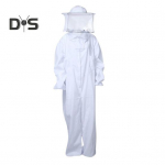 Prakti&scaron;kas bitininko kostiumas Efektyvus Patikimas Apvalus Kepuraitė Bitininkystės Kombinezonas 2XL balta