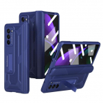 &bdquo;Samsung Galaxy Z Fold 2 3 4&ldquo; dėklo lankstinio magnetinio adsorbcinio stovo apvalkalas &bdquo;Z Fold 3&ldquo; 5 g pilnai apsaugai, smūgiams atsparus dangtelis For Galaxy Z Fold 3 žalia