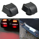 Balta raudona OLED valstybinio numerio lemputė, skirta Nissan Navara D40 Frontier Armada Titan Xterra Suzuki Equator