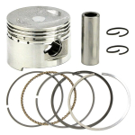 50 mm didelės skylės stūmoklio ir žiedo rinkinys, skirtas GY6 50 60 80cc motorolerio mopedui, keturračiui keturračiui 139QMB