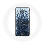 Coque pour Samsung Galaxy J3 2016 Game of Thrones saison 8 Episode 1 Le Tr&ocirc;ne de Fer Personnages log