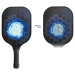 Stiklo pluo&scaron;to Pickleball lazdos rinkinys Auk&scaron;tos kokybės &bdquo;Peak Racket Shot&ldquo;.
