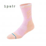 39&ndash;44 dydžio vyri&scaron;kos vidutinio storio antibakterinės prakti&scaron;kos krep&scaron;inio elito kojinės Profesionalios sportinės kojinės One-size pilka spalva