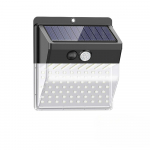 172 LED Lauko saulės &scaron;viestuvai Super ry&scaron;kūs 3 režimų judesio jutiklio &scaron;viestuvai su 270&deg; plataus kampo sieniniu saulės &scaron;viestuvu Apsaugos ap&scaron;vietimas 4PCS