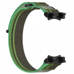 Nailoninis kilpinis dirželis, skirtas Huami Amazfit T-REX 3 sportinės apyrankės keitimo apyrankei Huami Amazfit T-REX 3 laikrodžių apyrankėms For Amazfit T-REX 3 žalia