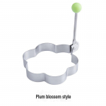 Nerūdijančio plieno omleto formavimo forma Plum Blossom