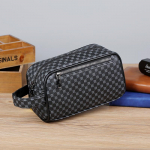 Madinga vyri&scaron;ka portfelio tipo peties rankinė, kvadratinė crossbody rankinė, verslo rankinė, delninukės, piniginė, verslo vyrų krep&scaron;iai, PU auk&scaron;tos kokybės black