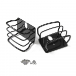 1 pora metalinių galinių žibintų apsauginių dangčių Jeep Wrangler TJ 1997-2006 galinių žibintų apsauga automobilio lipdukas stilius