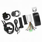 15A valdiklio S866 skydelio stabdžių rankenėlė ir pasukama rankena elektrinio dviračio konversijos komplektas 250 W galiai