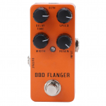 Analoginis Flanger Pedalas Mini Ne&scaron;iojamas Elektrinei Gitarai Bosui Su Tikru Bypass DC9V