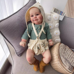 60 cm Reborn Toddler Populiari miela mergaitė Maddie lėlė su plaukų &scaron;aknimis &scaron;velniai priglausti kūno auk&scaron;tos kokybės lėlė 50Cm doll