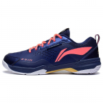 Li Ning Blade Lite Neslystantys Smūgius Sugeriantys Patvarūs Žemi Badmintono Batai Unisex Batai Mėlyni Raudoni AYZT005-2 39