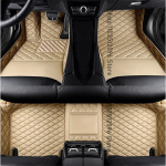 3D individualus automobilio kilimėlis Cadillac Escalade Lifan 320 SMILY 520 sedanas 530 ne&scaron;varumus atsparus patvarus odinis kilimas apsauginis padėklas Escalade 2007-2010