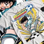 Kapitonas Tsubasa Futbolo Manga Mar&scaron;kinėliai, Japoni&scaron;kų Anime Unisex Mar&scaron;kinėliai, Futbolo Mar&scaron;kinėliai L