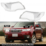 Žibinto korpusas Subaru Forester 2009 2010 2011 2012 Priekinio žibinto dangtelis Žibintų dangteliai Skaidrus žibinto gaubtas Lę&scaron;is left