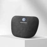 VOLKSWAGEN VW zom&scaron;inė automobilio vidinė galvos atramos kaklo atramos pagalvėlė su dirželiu Volkswagen Passat Santana Touareg Tiguan Golf Bora juoda