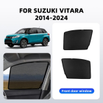 Skirta Suzuki Vitara 2014 2015 2016 2017 2018  -2024 Automobilio saulės gaudyklė Magnetinė užuolaida &Scaron;oninio lango saulės gaudyklė 2PCS Front Windows
