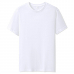 ZIRUNKING 2021 Vasaros Nauji 100 % medvilniniai balti vientisi mar&scaron;kinėliai Unisex Causal O-neck Basic mar&scaron;kinėliai vyri&scaron;ki/moteri&scaron;ki Auk&scaron;tos kokybės klasikiniai vir&scaron;utiniai drabužiai HUIPA1 M