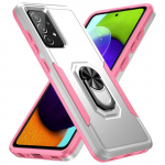 Žiedo laikiklis kietas apsauginis dėklas, skirtas Samsung Galaxy A53 A52s A 52s A52 5g A 52 A72 A33 A53 A73 A13 S20 S22 Ultra S21 Plus dangtelis for Samsung A72 5G balta