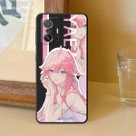 Genshin Impact Fundas dėklas, skirtas Samsung Galaxy Note 20 Ultra 10 Plus 8 9 S20 S23 5g S21 S22 Note 10 Lite silikoninis dangtelis Funda Samsung Note 20