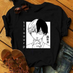 My Hero Academia Bakugou grafiniai mar&scaron;kinėliai Vyri&scaron;ki Todoroki Boku No Hero Academia mar&scaron;kinėliai 90-ųjų Anime Himiko Toga mar&scaron;kinėliai, mar&scaron;kinėliai. XS