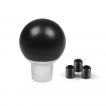 Universalus 65 mm pavarų perjungimo svirties galas, plastikinis perjungimo svirties galas, apvalios formos, skirtas mechaninei pavarų dėžei juoda