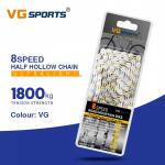 VG Sports 8/9/10/11 Speed ​​dviračio grandinė pusiau tu&scaron;čiavidurė dviračio grandinė kalnų / kelių grandinės Ultralight 116 Quick Link
