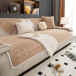 Svetainės sofos užvalkalai Neslystantis sofos užvalkalas Chaise Lounge Sofa Kilimėlis Nordic universalus kampinis sofos rank&scaron;luostis 90x120cm kupranugaris