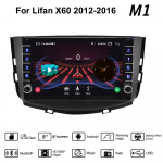 Skirtas Lifan X60 2012-2016 su mygtuko rankenėle Android automobilinis radijas Multimedijos grotuvas Navigacija stereo GPS 2 Din 1+16GB