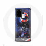 Coque pour samsung galaxy S11 plus Formule 1 Pierre Gasly Pilote automobile F1 Rouge Bleu