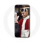 Coque pour Samsung Galaxy S6 Mbapp&eacute; Foot Joyeux no&euml;l