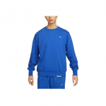 Nike Standard Issue Sportiniai Laisvalaikio Džemperiai Su Apvalia Kaklo I&scaron;kirpte Vyri&scaron;ki Vir&scaron;utiniai Drabužiai Žaidimų Karali&scaron;kai Mėlyni DQ5821-480 L