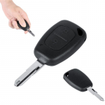 Nuotolinio valdymo pultas su 2 mygtukais, nei&scaron;kirptais tu&scaron;čiais a&scaron;menimis, automobilinio automobilio rakto apvalkalu