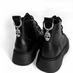 1vnt Nuimamas metalinis Punk Skull Martin Boot Batai Sagtys Dekoratyvinis Pakabukas Martin Boots Batų Priedai Y2K Vakarėlio papuo&scaron;alai