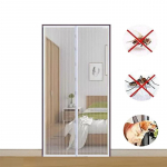 Magnetinis tinklelis nuo uodų Vasarinės anti-bug Fly durų užuolaidos tinklelis, automati&scaron;kai užsidarantis durų ekranas Svetainės miegamojo užuolaidos 80x210cm balta
